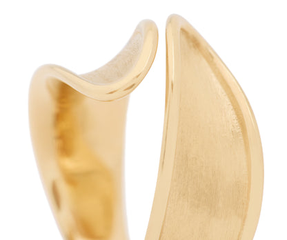 Marco Bicego's 18K Yellow Gold Lunaria Twist Ring