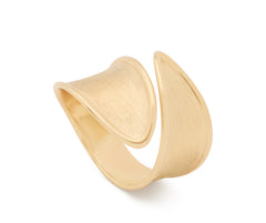 Marco Bicego's 18K Yellow Gold Lunaria Twist Ring