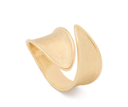 Marco Bicego's 18K Yellow Gold Lunaria Twist Ring