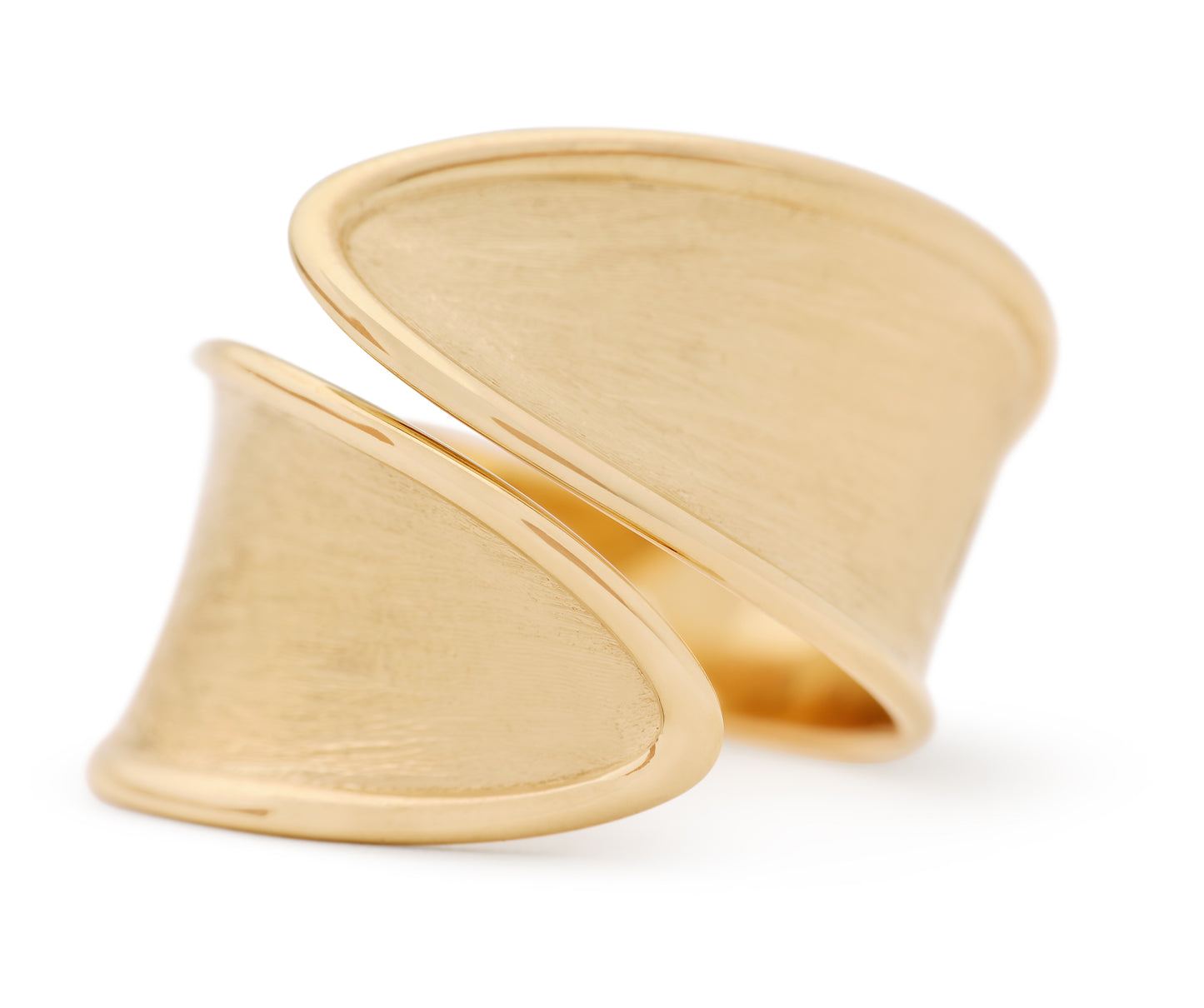 Marco Bicego's 18K Yellow Gold Lunaria Twist Ring
