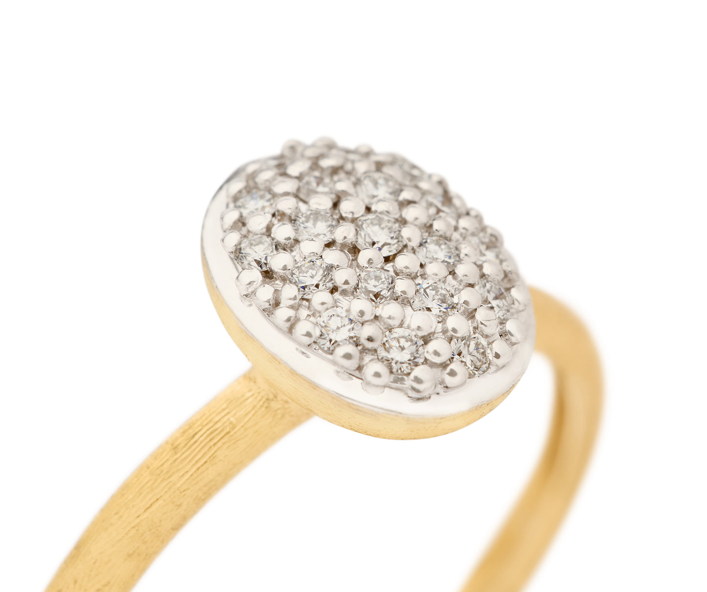 Marco Bicego's 18K Two-tone Siviglia Diamond Ring