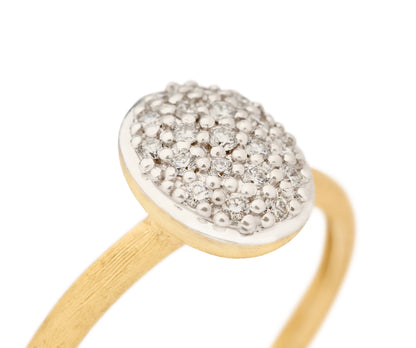 Marco Bicego's 18K Two-tone Siviglia Diamond Ring