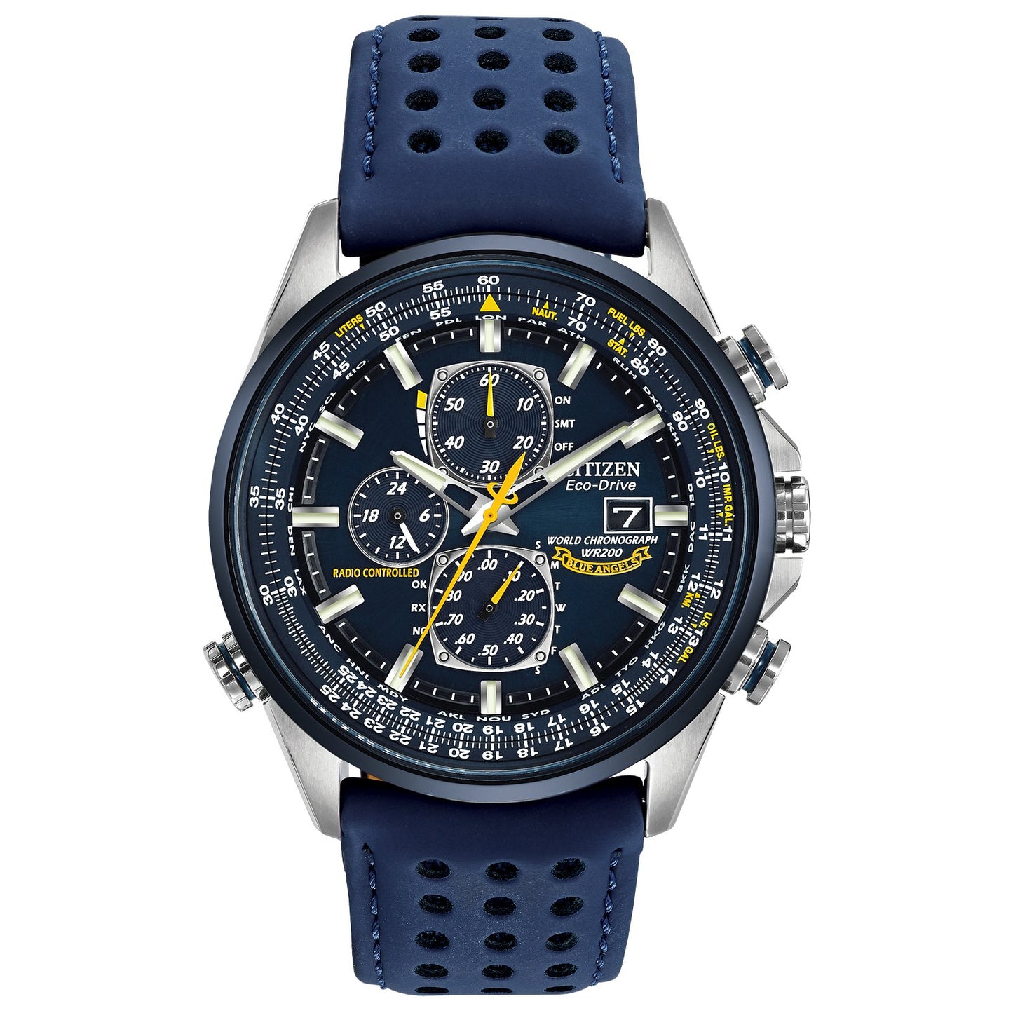 Citizen's World Chronograph A-T with Blue Dial