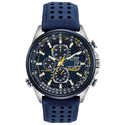 Citizen's World Chronograph A-T with Blue Dial