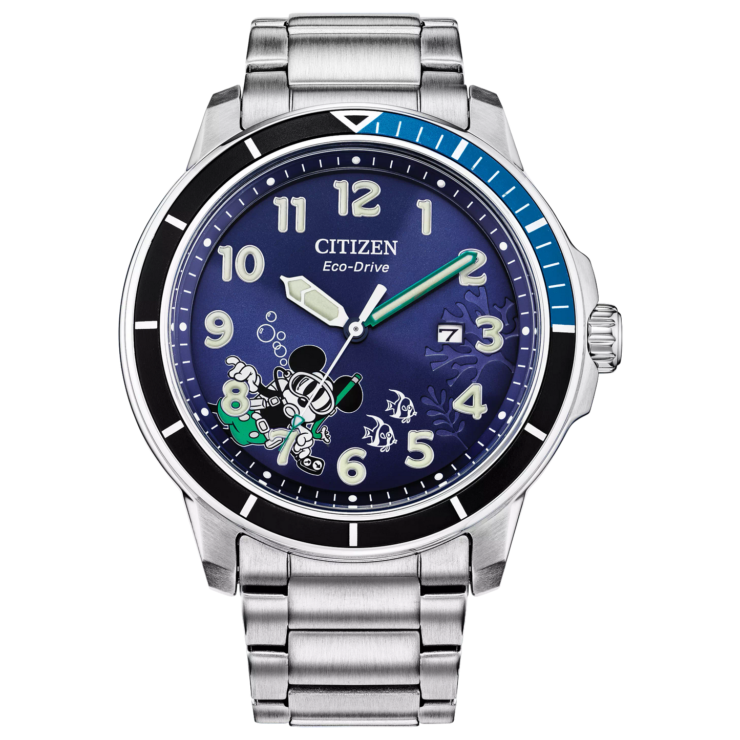 Citizen's Mickey Water Sport with Blue Disney Dial