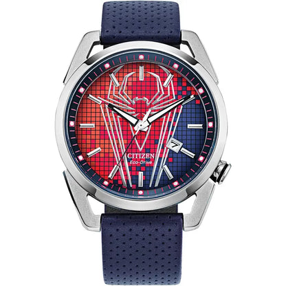 Citizen's Spider-Man with Red & Blue Dial