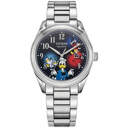 Citizen's Feisty Donald Duck 90th Anniversary with Black Disney Dial
