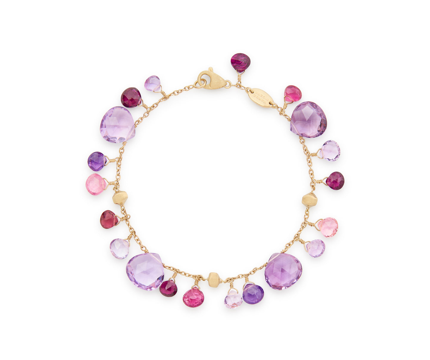 Marco Bicego's 18K Yellow Gold Paradise Gemstone Bracelet