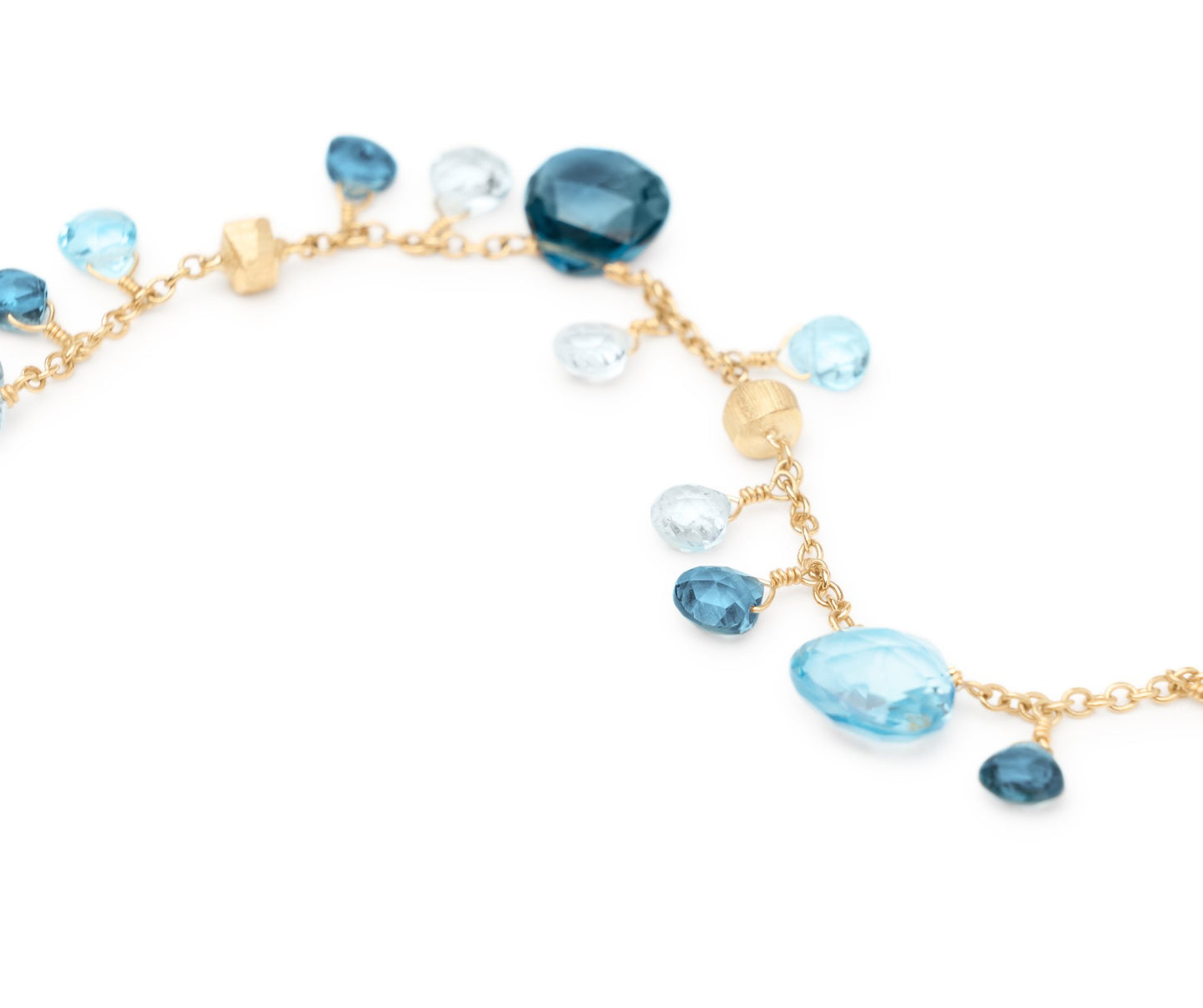Marco Bicego's 18K Yellow Gold Paradise Topaz Bracelet
