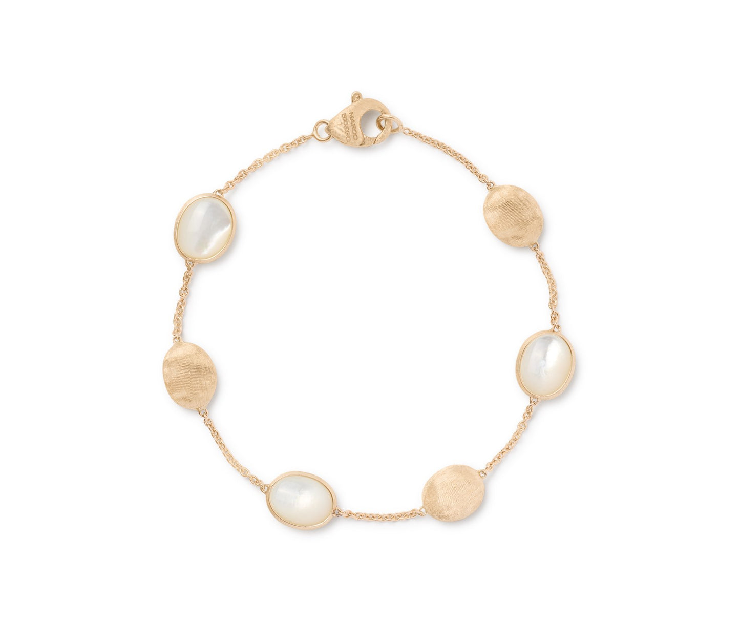 Marco Bicego's 18K Yellow Gold Siviglia Mother-of-Pearl Bracelet