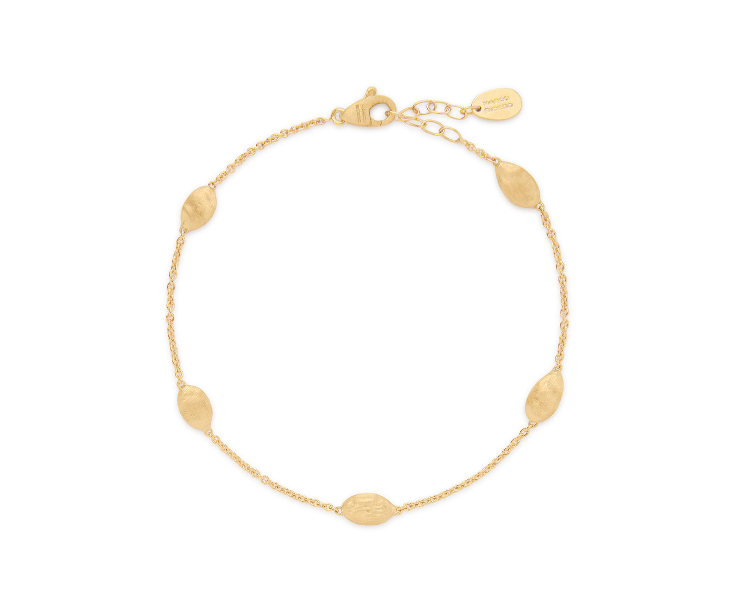Marco Bicego's 18K Yellow Gold Siviglia Satin Bracelet