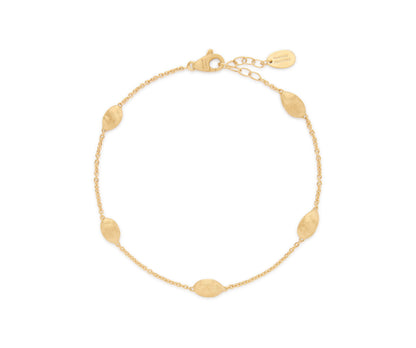 Marco Bicego's 18K Yellow Gold Siviglia Satin Bracelet