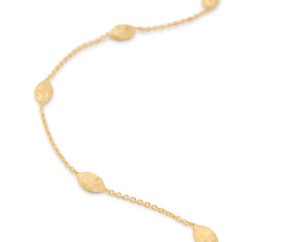Marco Bicego's 18K Yellow Gold Siviglia Satin Bracelet
