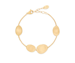 Marco Bicego's 18K Yellow Gold Lunaria Satin Petal Bracelet