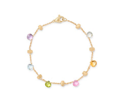 Marco Bicego's 18K Yellow Gold Paradise Gemstones Bracelet