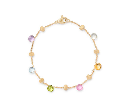 Marco Bicego's 18K Yellow Gold Paradise Gemstones Bracelet