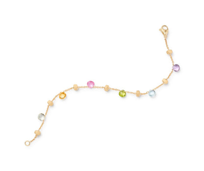 Marco Bicego's 18K Yellow Gold Paradise Gemstones Bracelet