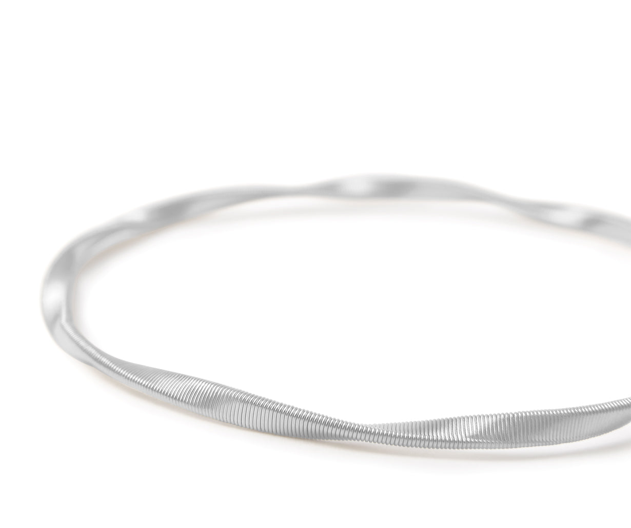 Marco Bicego's 18K White Gold Marrakech Bangle