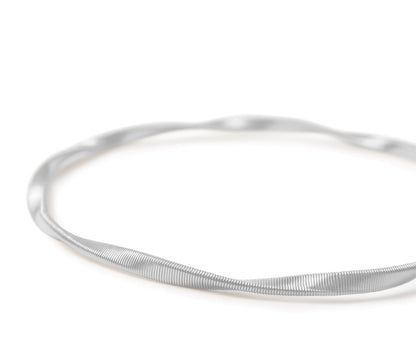 Marco Bicego's 18K White Gold Marrakech Bangle