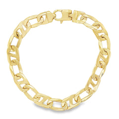 Jai's 14K Yellow Gold Mariner & Paperclip Chain Bracelet