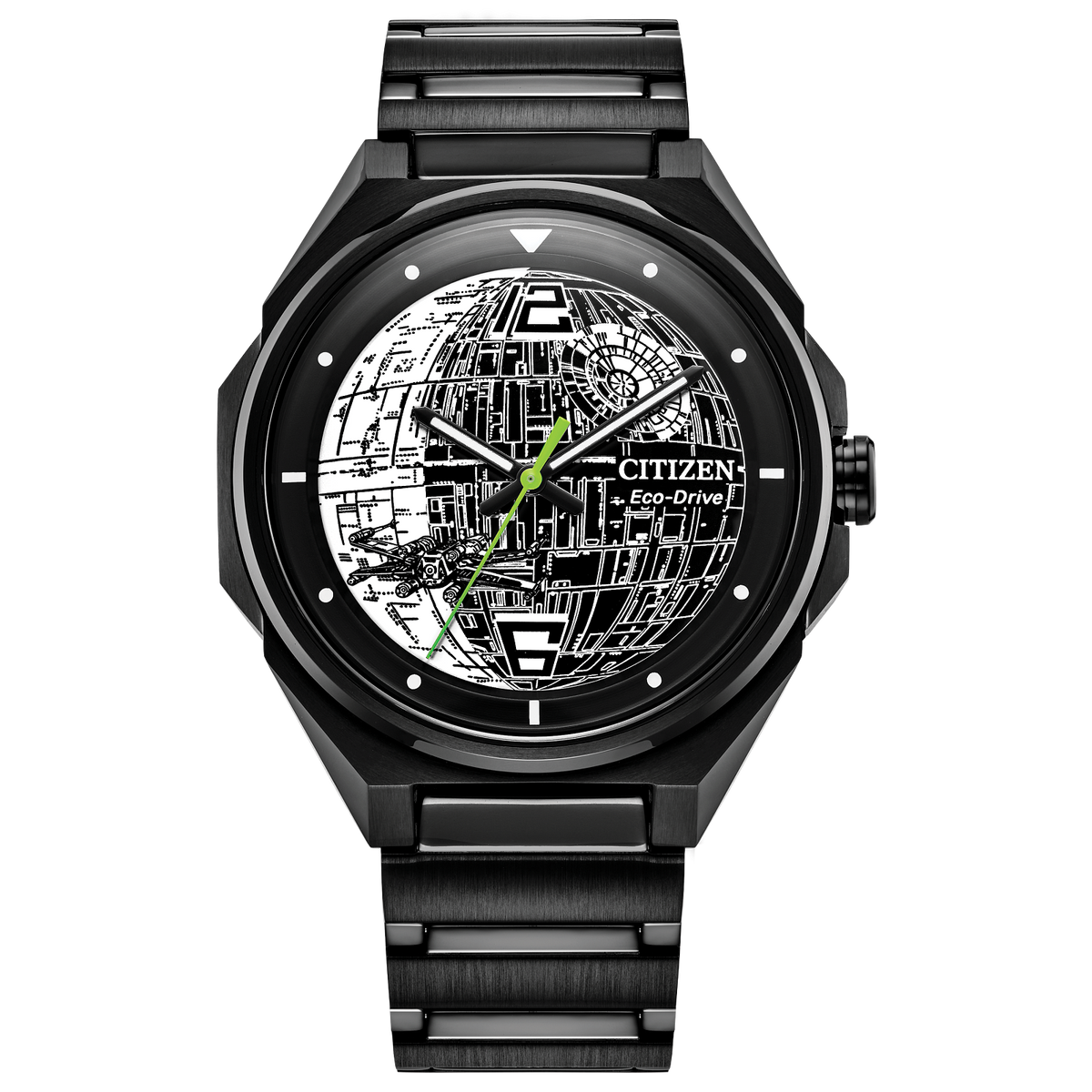 Citizen's Death Star 2 with Black & White Star Wars Dial