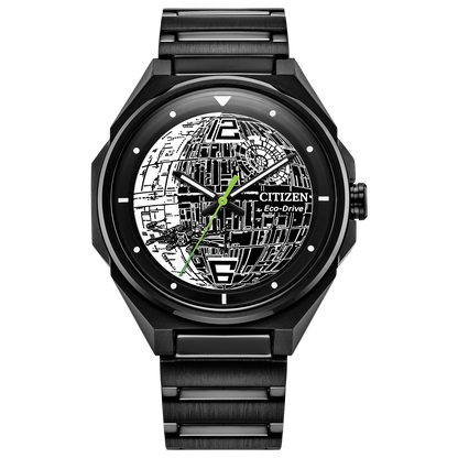 Citizen's Death Star 2 with Black & White Star Wars Dial