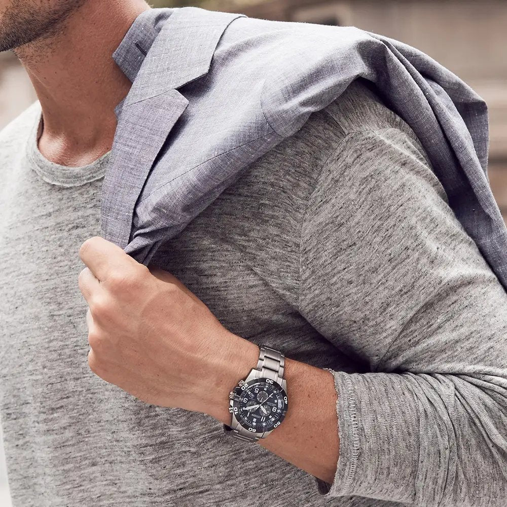 Citizen's Perpetual Calender with Blue Chronograph Dial