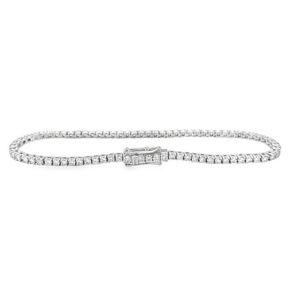 Jai's 18K White Gold Diamond Tennis Bracelet - 6.5"