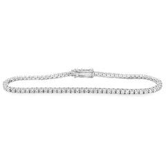 Jai's 18K White Gold 2-carat Diamond Tennis Bracelet