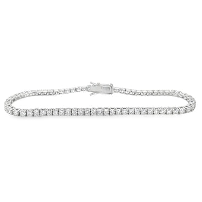 Jai's 18K White Gold Diamond Tennis Bracelet