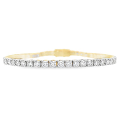 Jai's 18K Yellow Gold Diamond Tennis Bracelet