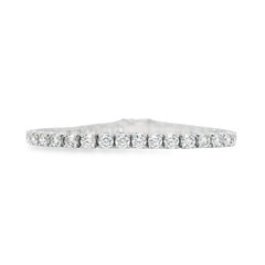 Jai's 18K White Gold 10-carat Diamond Tennis Bracelet - 7"