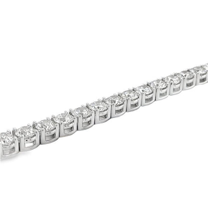 Jai's 18K White Gold Diamond Tennis Bracelet - 6.5"