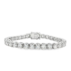 Jai's 18K White Gold Diamond Tennis Bracelet - 6.5"