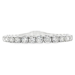 Jai's 18K White Gold Diamond Tennis Bracelet - 6.5"