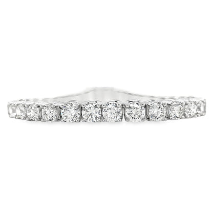 Jai's 18K White Gold Diamond Tennis Bracelet - 6.5"