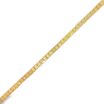 Jai's 18K Yellow Gold 17-carat Radiant-cut Yellow Diamond Tennis Bracelet
