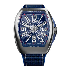 Franck Muller's Vanguard Yacht with Blue Dial