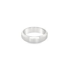 Jai's 14K Grey Gold Faceted Wedding Band