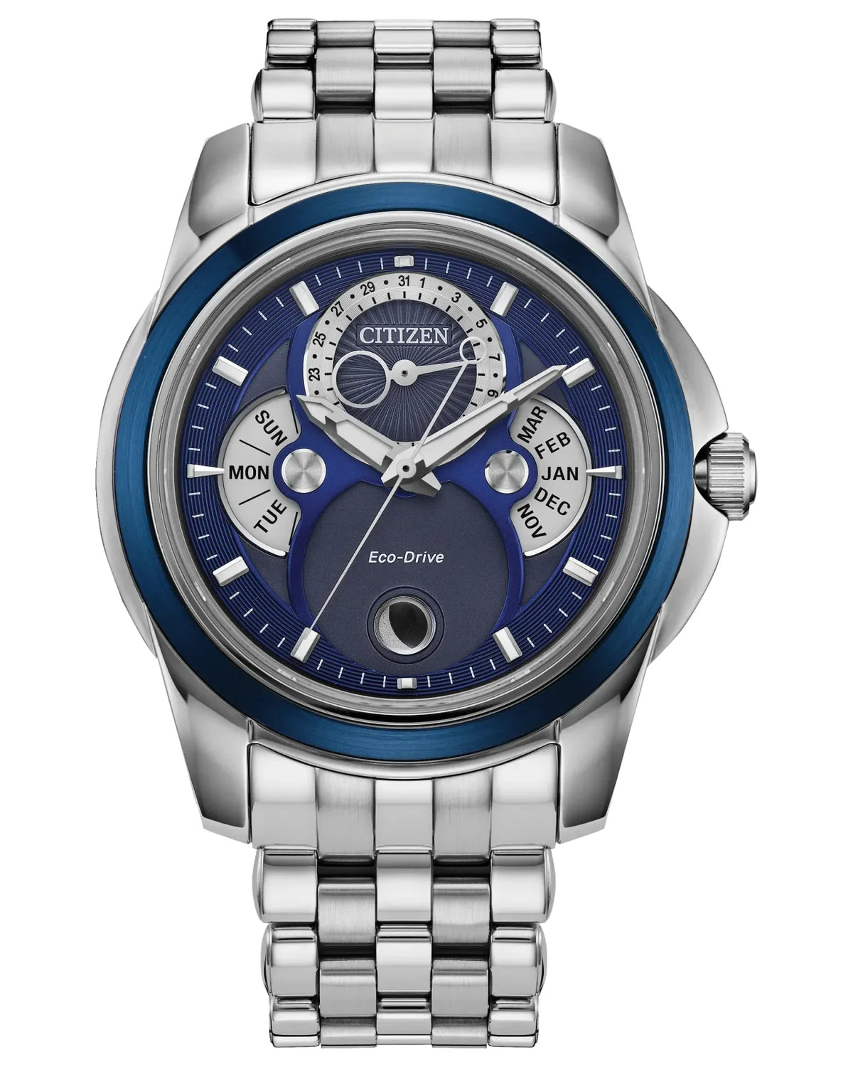Citizen's Calendrier with Blue Dial