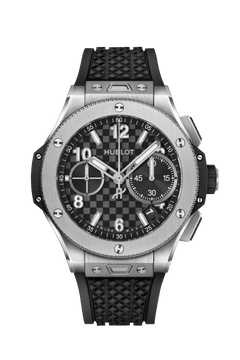 Hublot's Big Bang Original Unico Titanium with Carbon-stamped Chronograph Dial