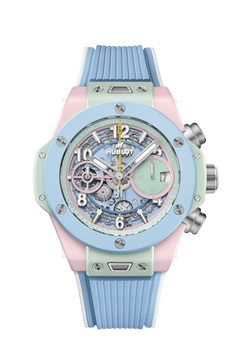 Hublot's Big Bang Unico Summer Multi-colored Ceramic with Skeleton Dial