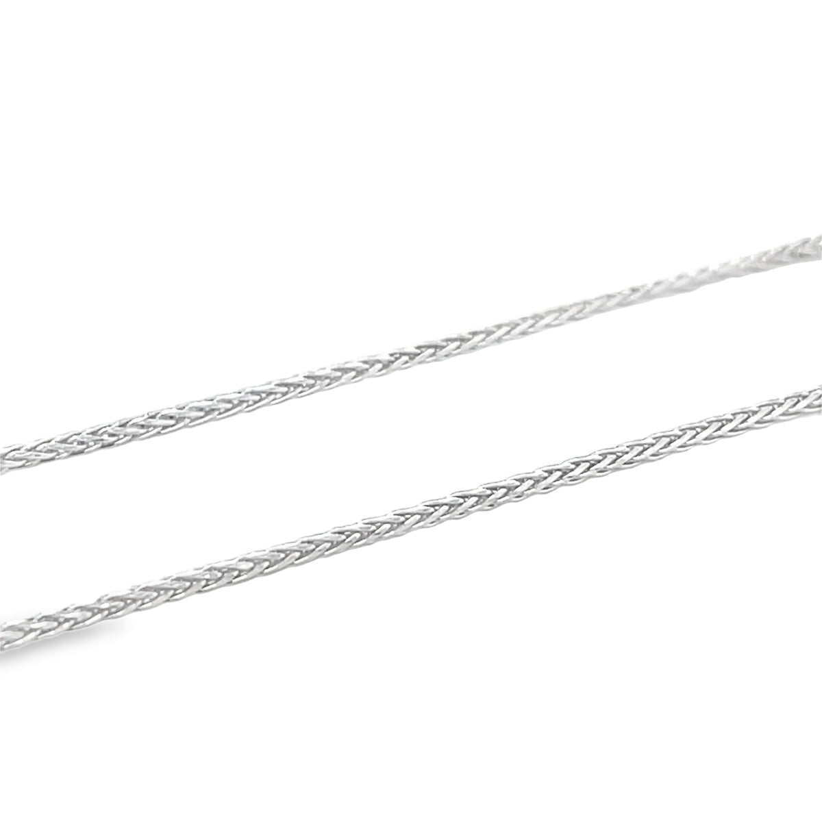 Jai's 14K White Gold Fine Foxtail Chain
