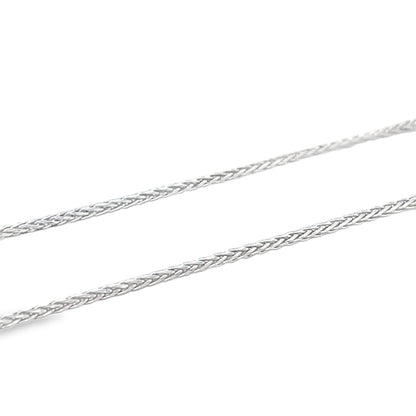 Jai's 14K White Gold Fine Foxtail Chain