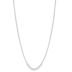 Jai's 14K White Gold Fine Foxtail Chain