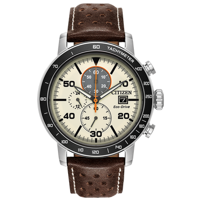 Citizen's Brycen with Ivory Chronograph Dial