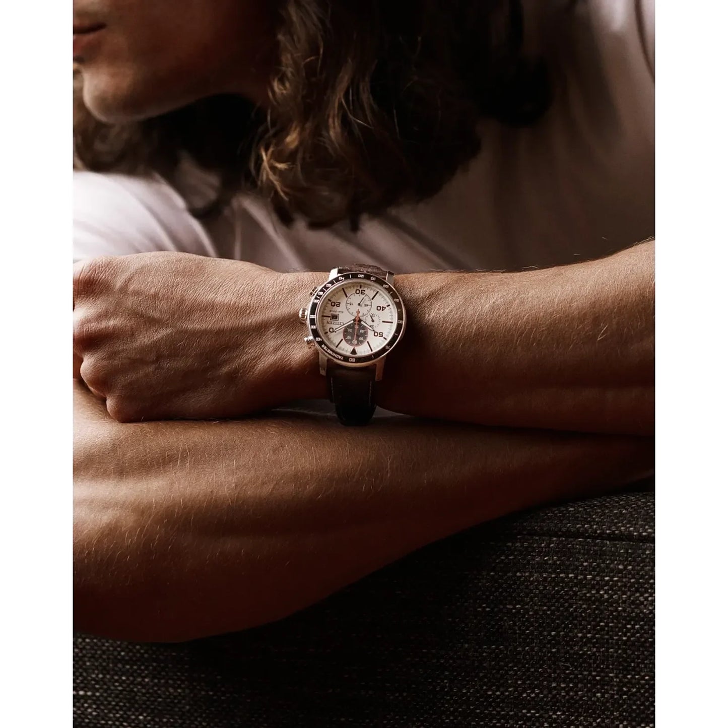 Citizen's Brycen with Ivory Chronograph Dial