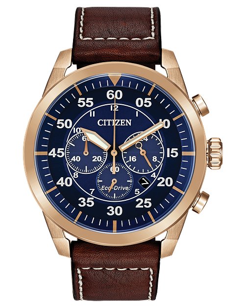 Citizen's Avion with Blue Chronograph Dial