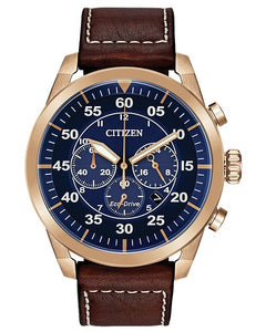 Citizen's Avion with Blue Chronograph Dial