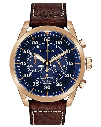 Citizen's Avion with Blue Chronograph Dial